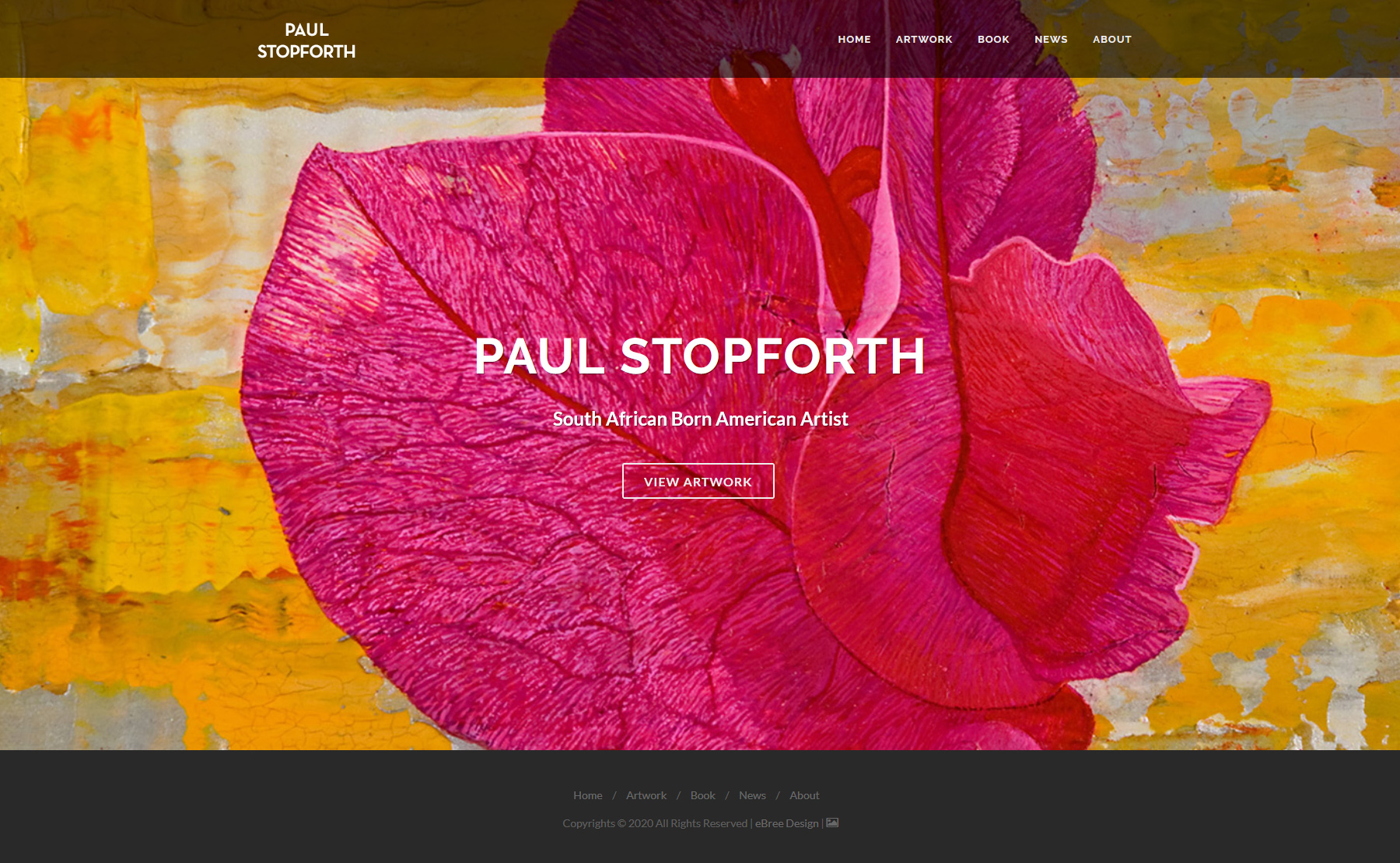 View Paul Stopforth Painter and Sculptor website